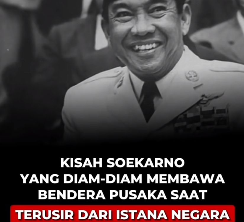 Kisah Soekarno Membawa Bendera Pusaka Merah Putih Saat Terusir Dari ...