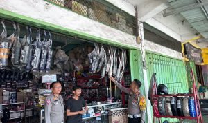 Sat Lantas Polres Sinjai sosialasi larangan knalpot brong